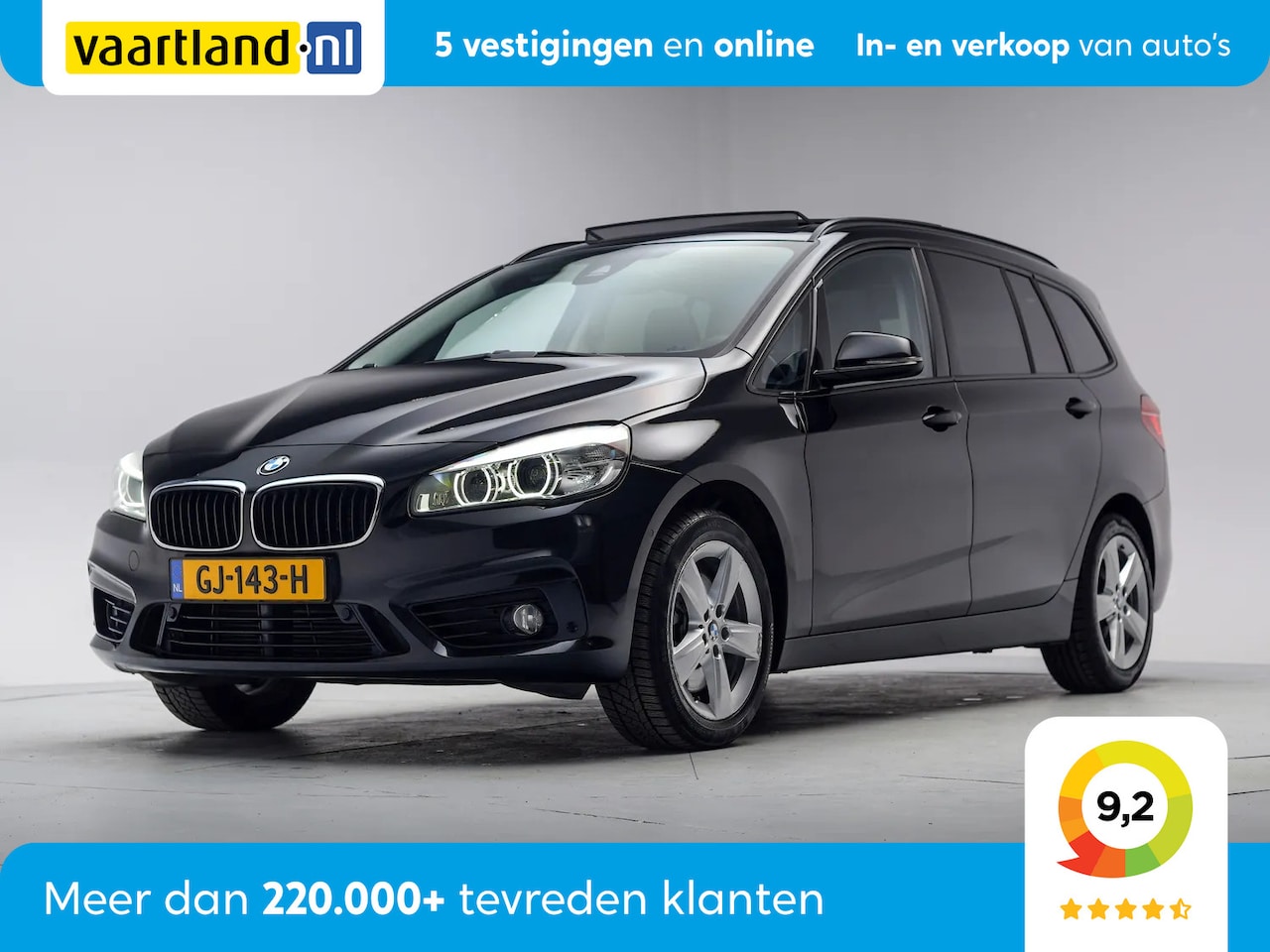 BMW 2-serie Gran Tourer - 220i High Executive Sport Line7-pers Aut. [Pano Navi PDC Trekhaak Sportstoelen] - AutoWereld.nl