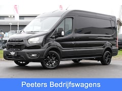 Ford Transit - 350 2.0 TDCI L3H2 Black Edition Camera, Adaptieve Cruise, 170pk, Carplay, NAVI Automaat, S
