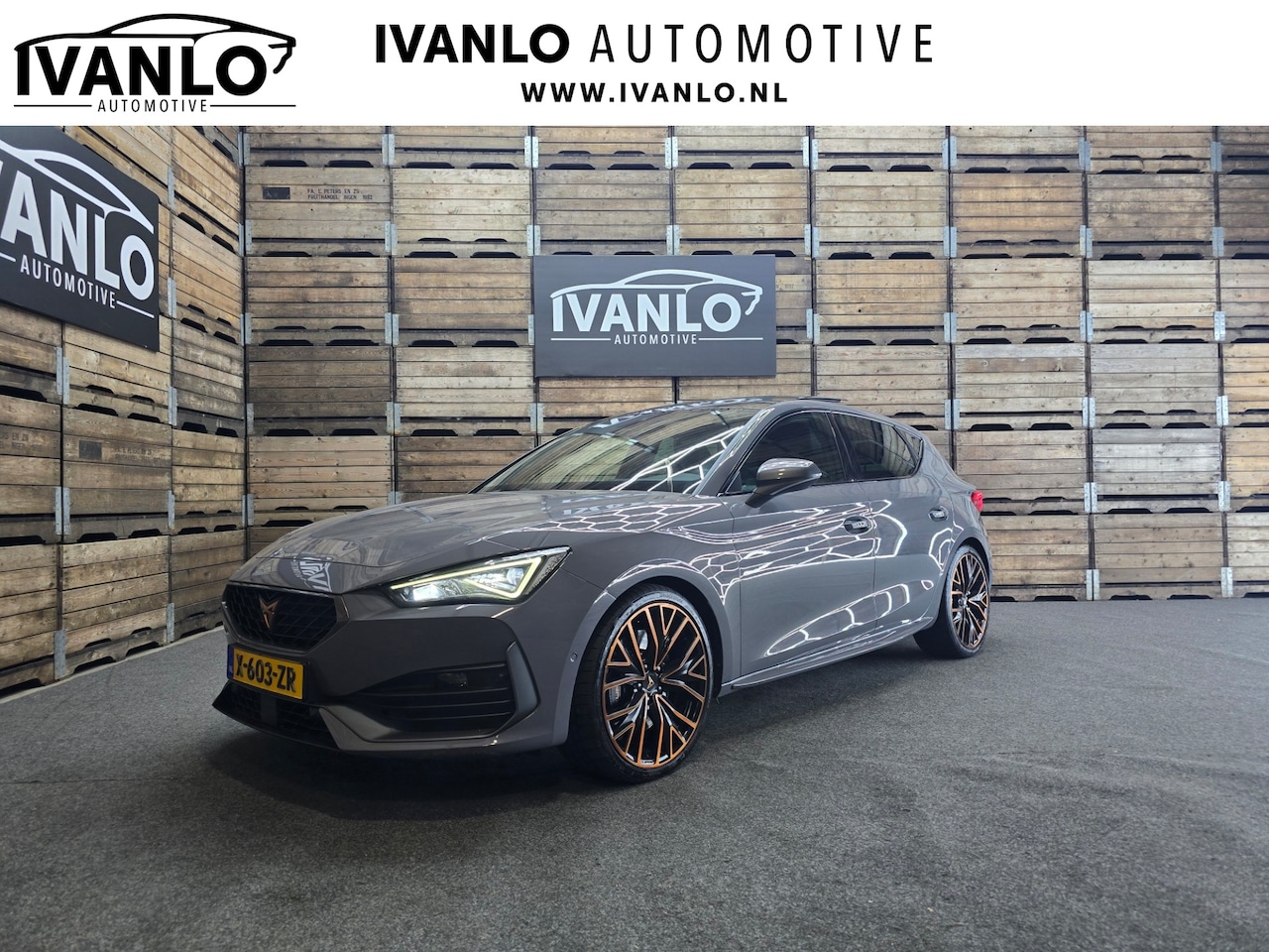 CUPRA Leon - CUPRA 2.0 TSI 221kW 300PK PANO Sfeerverlichting MATRIX LED Beats 19'' Exclusive ll Velgen - AutoWereld.nl