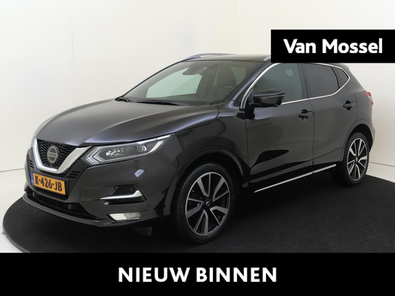 Nissan Qashqai - 1.3 DIG-T Tekna + | Navigatie | Leder | Panoramadak | Camera | 1e eigenaar | - AutoWereld.nl