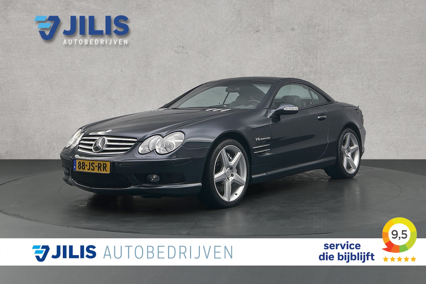 Mercedes-Benz SL-klasse Cabrio - AMG 55 501PK | | Lederen bekleding | NAP | Sportonderstel | Xenon lampen - AutoWereld.nl