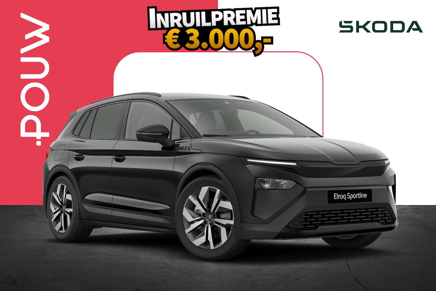 Skoda Elroq - 286pk 85 Sportline | Trekhaak Wegklapbaar | 19" Velgen - AutoWereld.nl