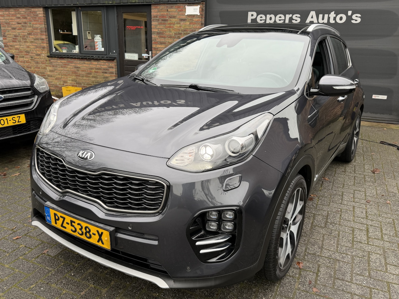 Kia Sportage - 1.6 T-GDI 4WD GT-Line PlusLine Trekhaak zeer nette auto en goed onderhouden . panodak appe - AutoWereld.nl