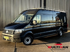 Volkswagen Crafter - 35 2.0 TDI L5H3 177PK AUTOMAAT | MOOIE UITVOERING | LUCHTVERING | ZWART |