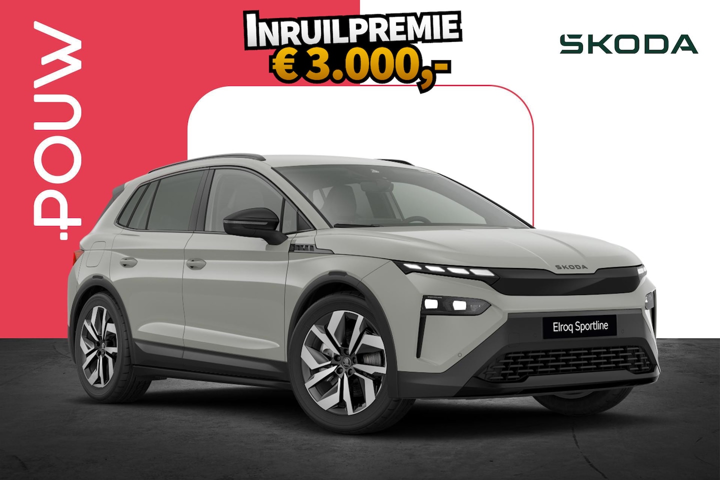 Skoda Elroq - 286pk 85 Sportline | Trekhaak Wegklapbaar | Business Upgrade Plus - AutoWereld.nl
