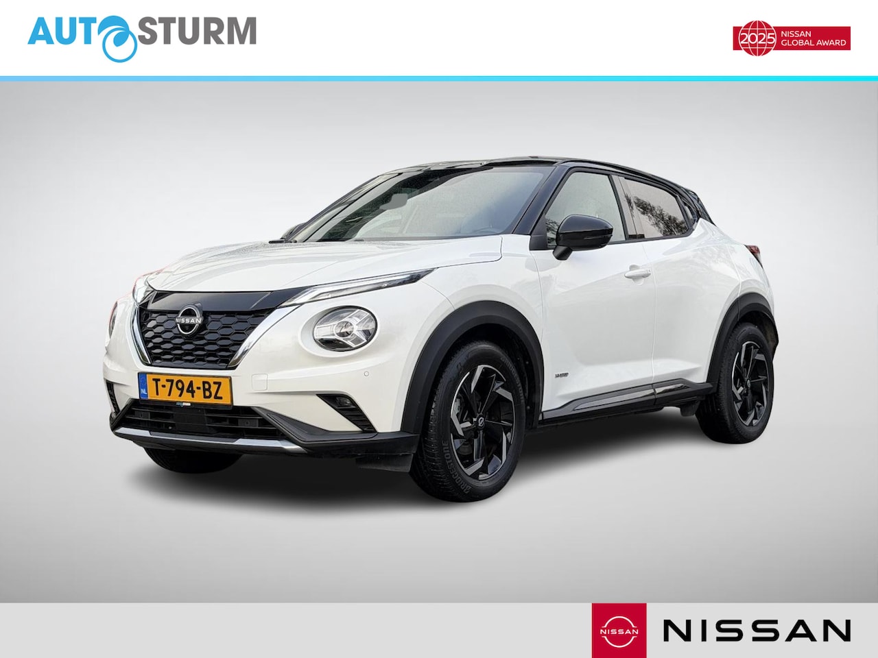 Nissan Juke - 1.6 Hybrid N-Design Alle Optiepakketten + Uniek Interieur! - AutoWereld.nl
