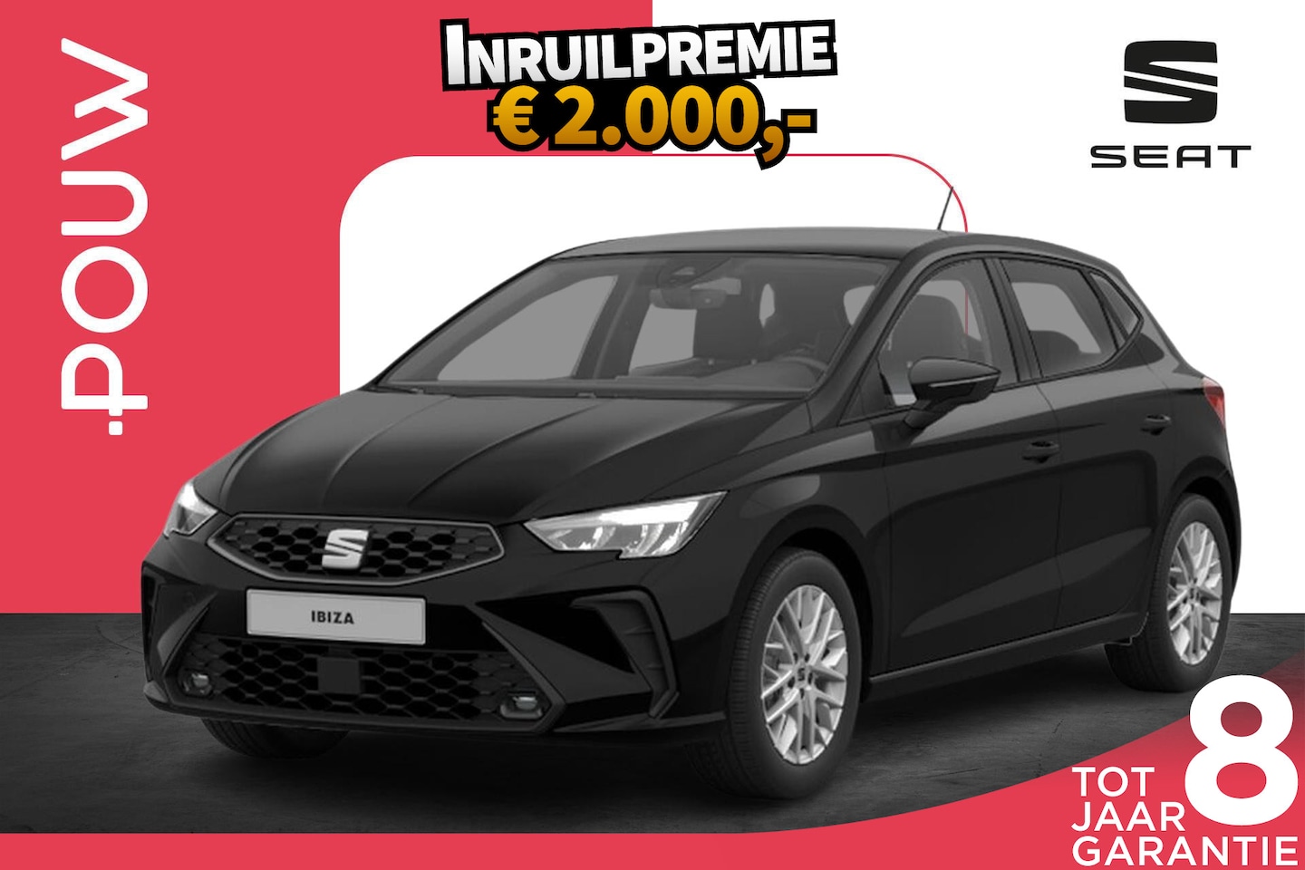 SEAT Ibiza - 1.0 EcoTSI 95pk Style Plus | 16" Velgen | Full-LED Koplampen - AutoWereld.nl