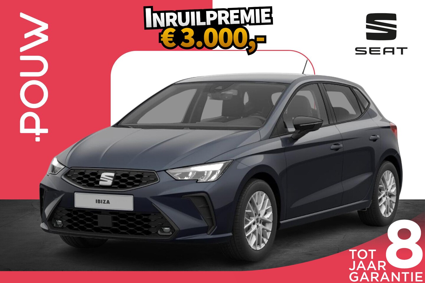 SEAT Ibiza - 1.0 EcoTSI 95pk Style | NIEUW MODEL | Draadloze Telefoonlader - AutoWereld.nl