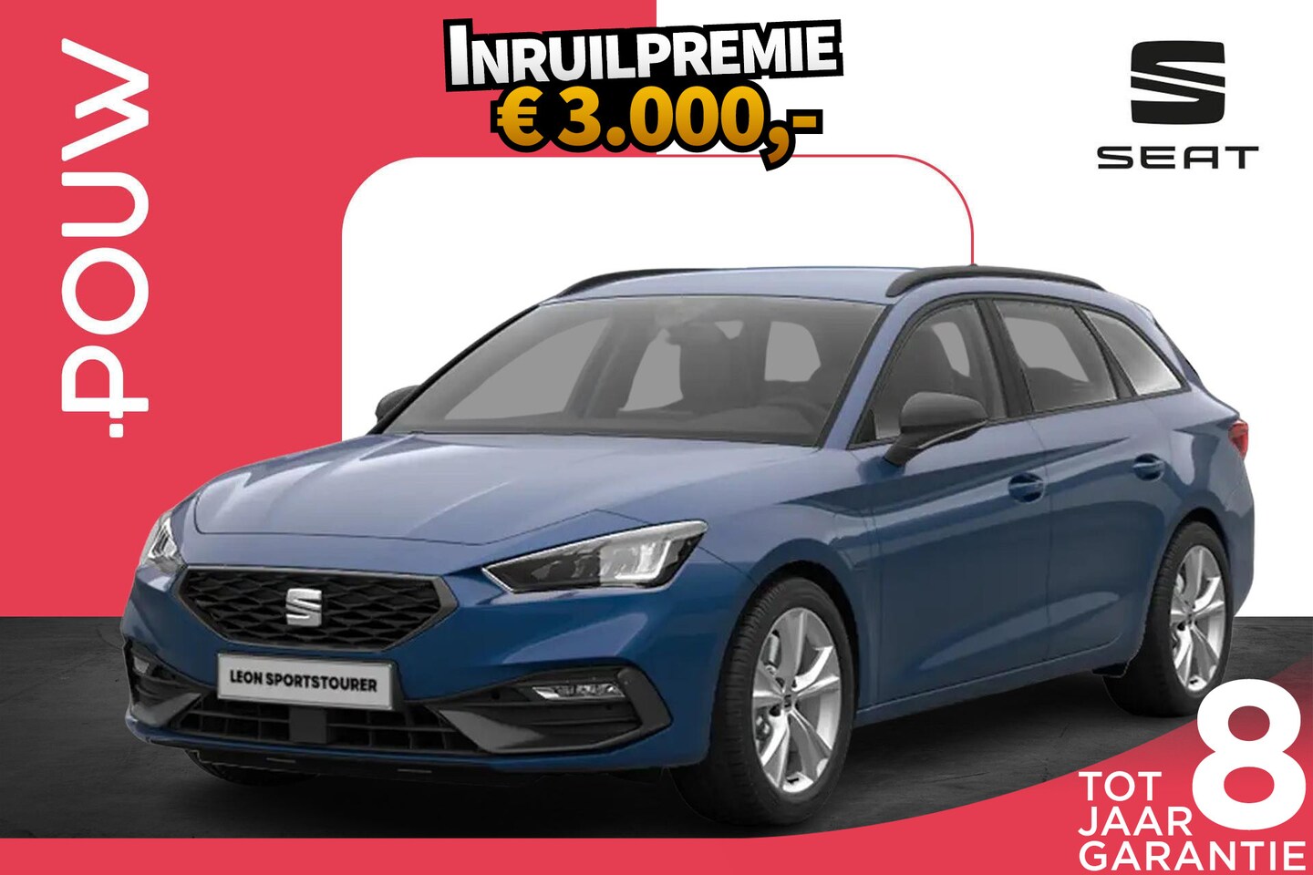 SEAT Leon Sportstourer - 1.5 TSI 204pk e-Hybrid FR Business | Apple Carplay/Android Auto | Climate Control - AutoWereld.nl