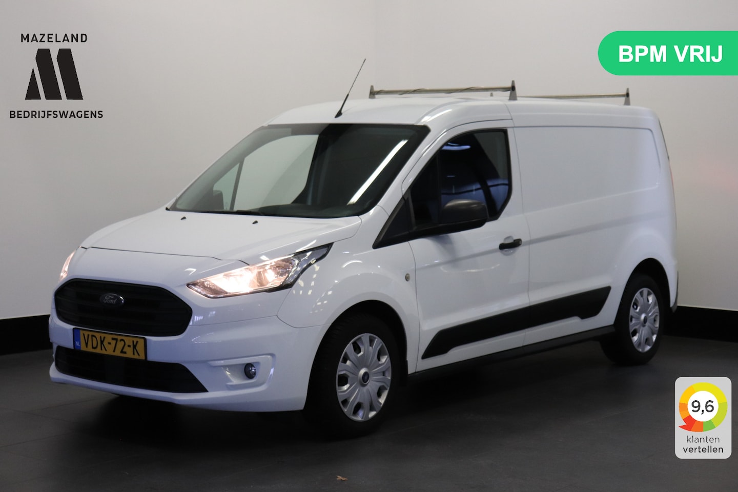 Ford Transit Connect - 1.5 EcoBlue L2 EURO 6 - Airco - Carkit - Trekhaak - €9.950,- Excl. - AutoWereld.nl