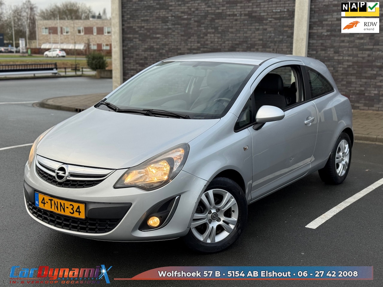 Opel Corsa - 1.2 EcoFlex Business+ LPG | Navi | Cruise | Nwe APK | Onderhoud OK - AutoWereld.nl