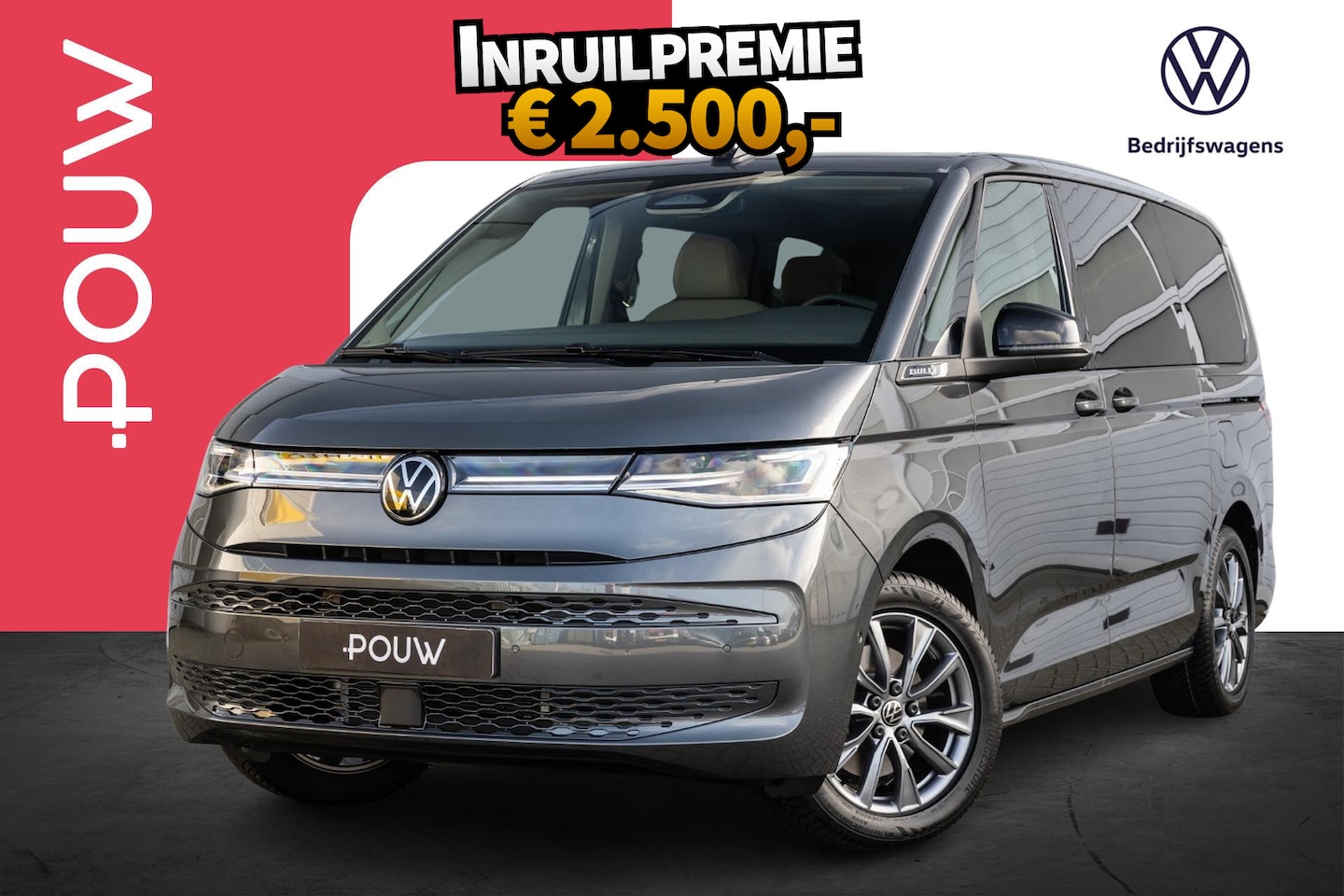 Volkswagen Multivan - 1.5 eHybrid 245pk DSG L2 Bulli Edition 4Motion | Trekhaak | Parkeer Pakket - AutoWereld.nl