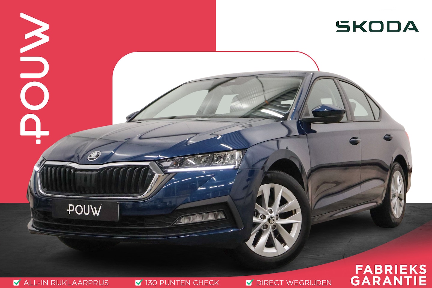 Skoda Octavia - 1.0 e-TSI 110pk DSG Business Edition | RIJKLAAR | Elektr. Achterklep | Adaptieve Cruise | - AutoWereld.nl