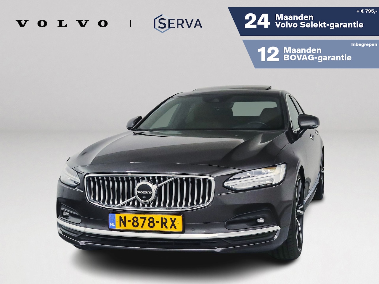 Volvo S90 - B4 Inscription | Panoramadak | 360° camera | Harman Kardon | Stoelverwarming - AutoWereld.nl
