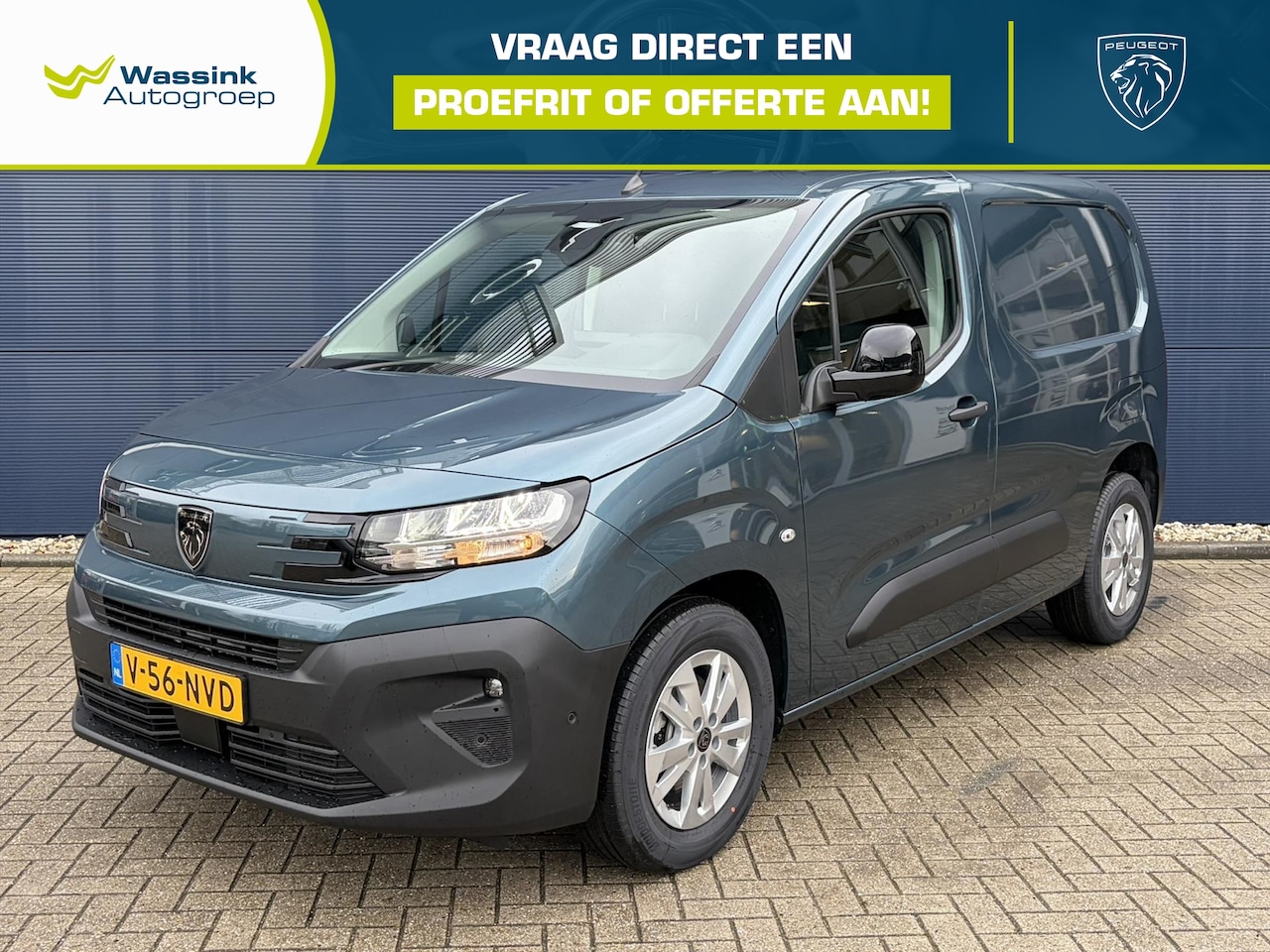 Peugeot e-Partner - EV 50kWh 136pk L1 | Navigatie | Digitale binnenspiegel | Apple Carplay & Android Auto | - AutoWereld.nl