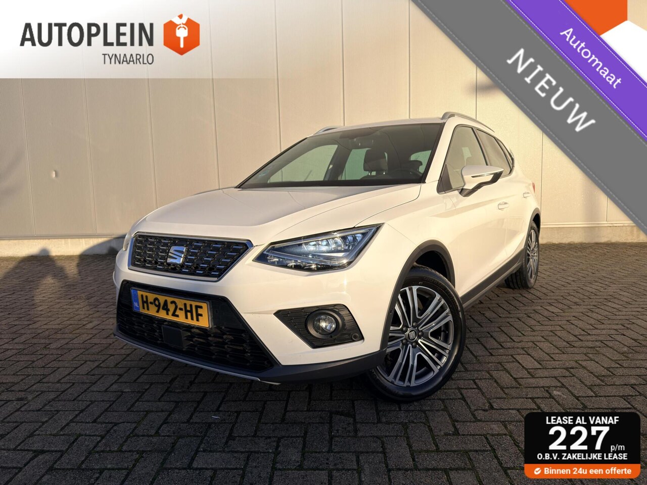 SEAT Arona - 1.0 TSI FR Business Intense Automaat|LED|*Climate*|Trekhaak|Cruise|Carplay|Camera - AutoWereld.nl