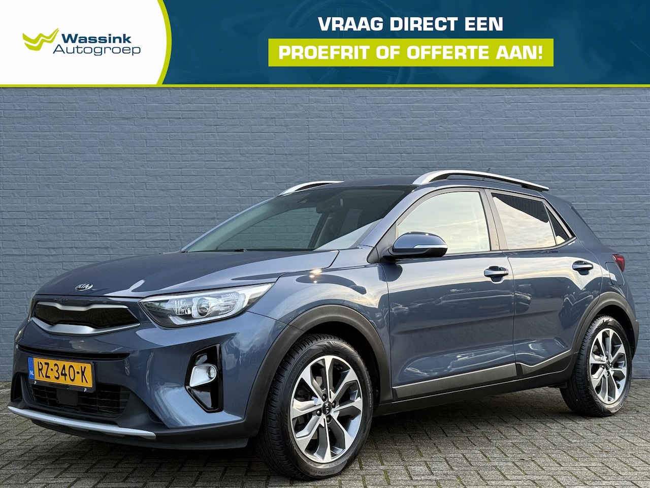 Kia Stonic - 1.0 T-GDi 120pk DynamicLine | All Season Banden | Navigatie | Parkeer Sensoren | Achteruit - AutoWereld.nl