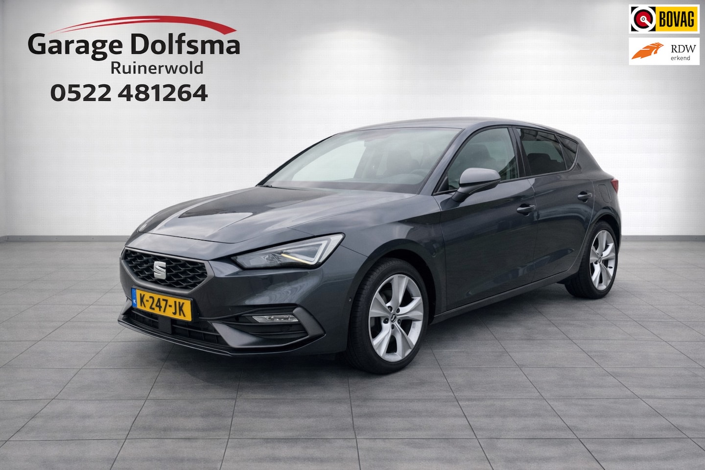 SEAT Leon - 1.5 TSI FR Launch Edition-NL auto-Camera-Virual-Stoel/stuurverw- - AutoWereld.nl