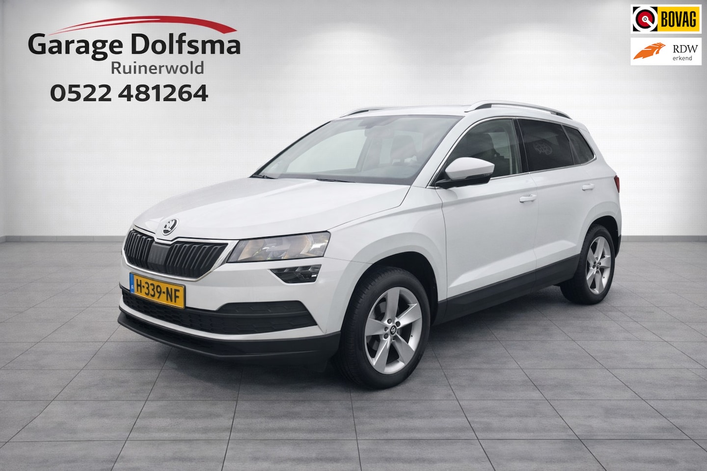 Skoda Karoq - 1.0 TSI Ambition Business-Pano-Camera-DSG-1 eigenaar- - AutoWereld.nl
