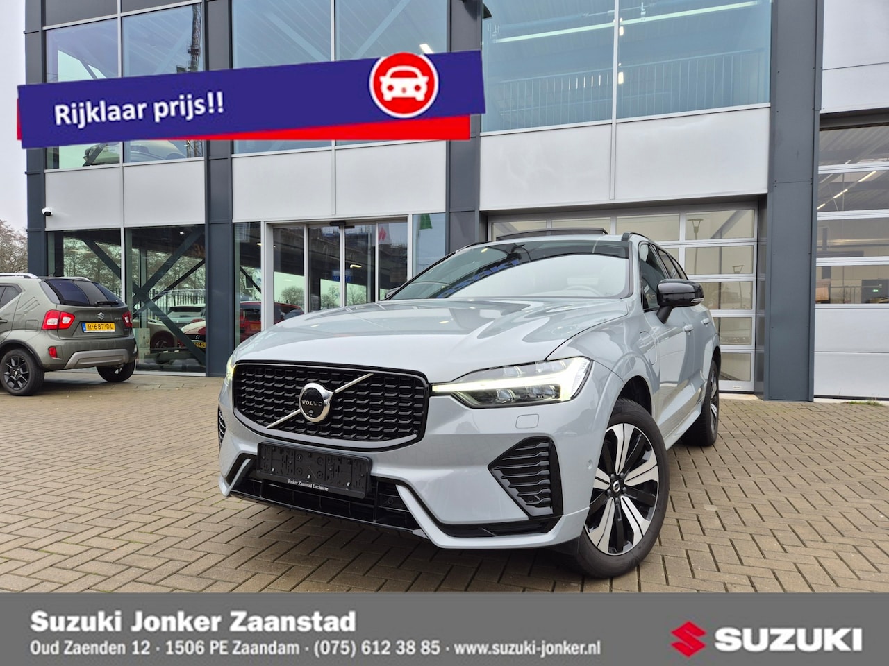 Volvo XC60 - 2.0 T6 Plug-in hybrid AWD Plus Dark HK/Panodak/360 camera! - AutoWereld.nl