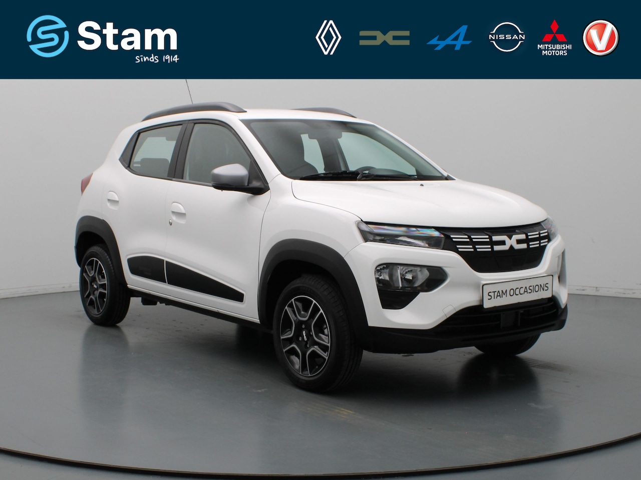 Dacia Spring - Expression 27 kWh Airco | Camera | Carplay | Navi | Parkeersens. achter - AutoWereld.nl