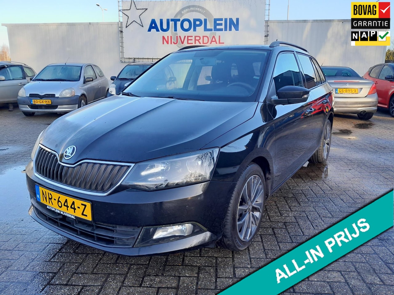 Skoda Fabia Combi - 1.2 TSI Drive nette goed onderhouden in Nederland nieuw geleverde auto met navigatie en cr - AutoWereld.nl