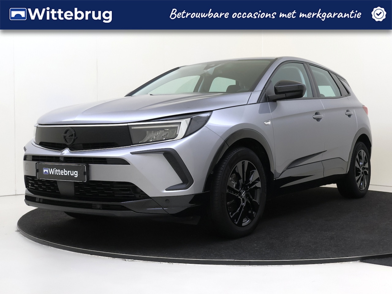 Opel Grandland - 1.2 136PK Turbo Hybrid GS Advanced 360 Camera | Navigatie | Leder interieur | Apple Carpla - AutoWereld.nl