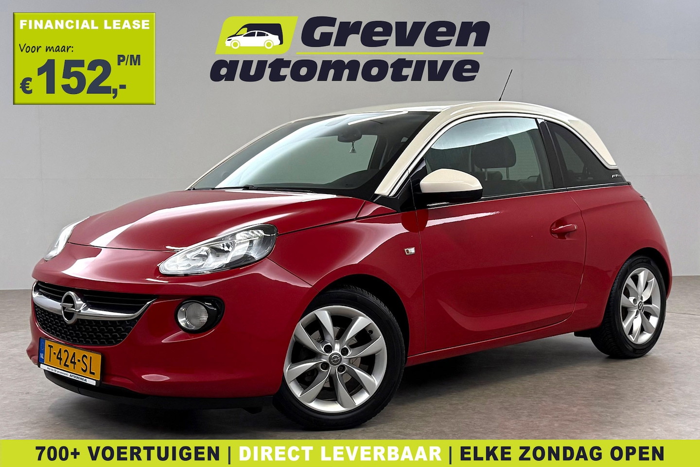 Opel ADAM - 1.4 Unlimited | Carplay | Cruise | Stoel/Stuur verw. | Airco | Parkeersens. - AutoWereld.nl