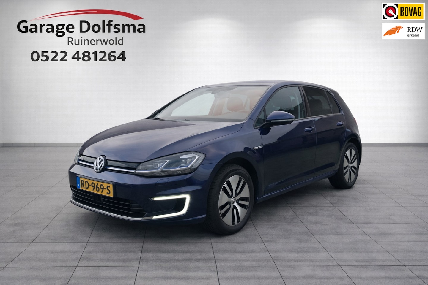 Volkswagen e-Golf - E-Golf-Virtual-Camera-Stoelverwarming-BTW auto- - AutoWereld.nl
