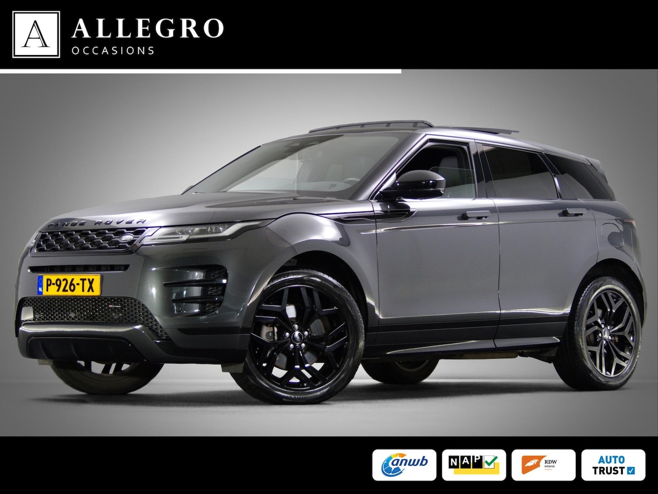 Land Rover Range Rover Evoque - 1.5 P300e AWD R-Dynamic HSE (PANORAMADAK, MERIDIAN-AUDIO, MEMORY, STOELVERWARMING, APPLE C - AutoWereld.nl