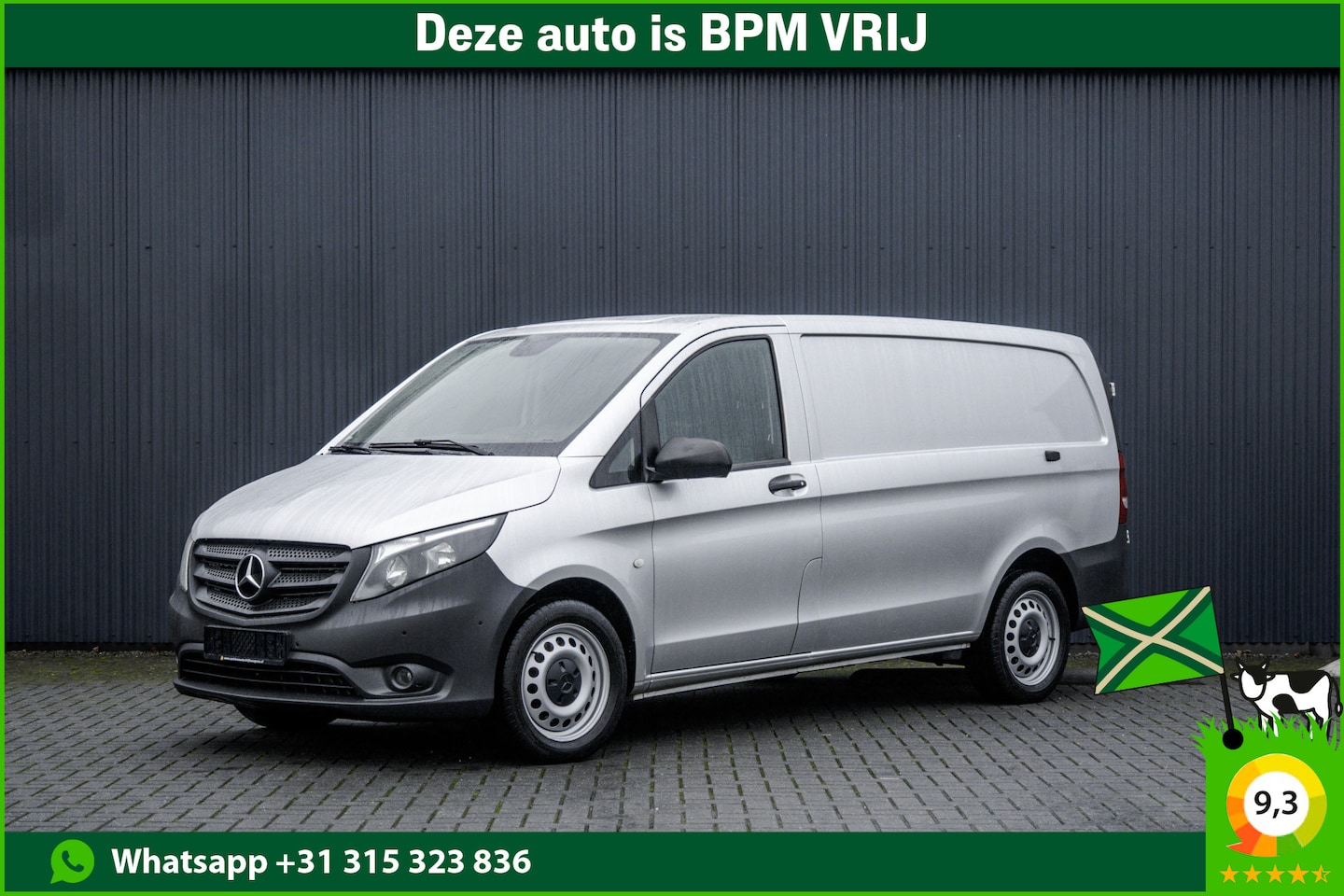 Mercedes-Benz Vito - 116 CDI L2H1 | 160PK | Automaat | Camera | Navigatie | Cruise | Airco - AutoWereld.nl