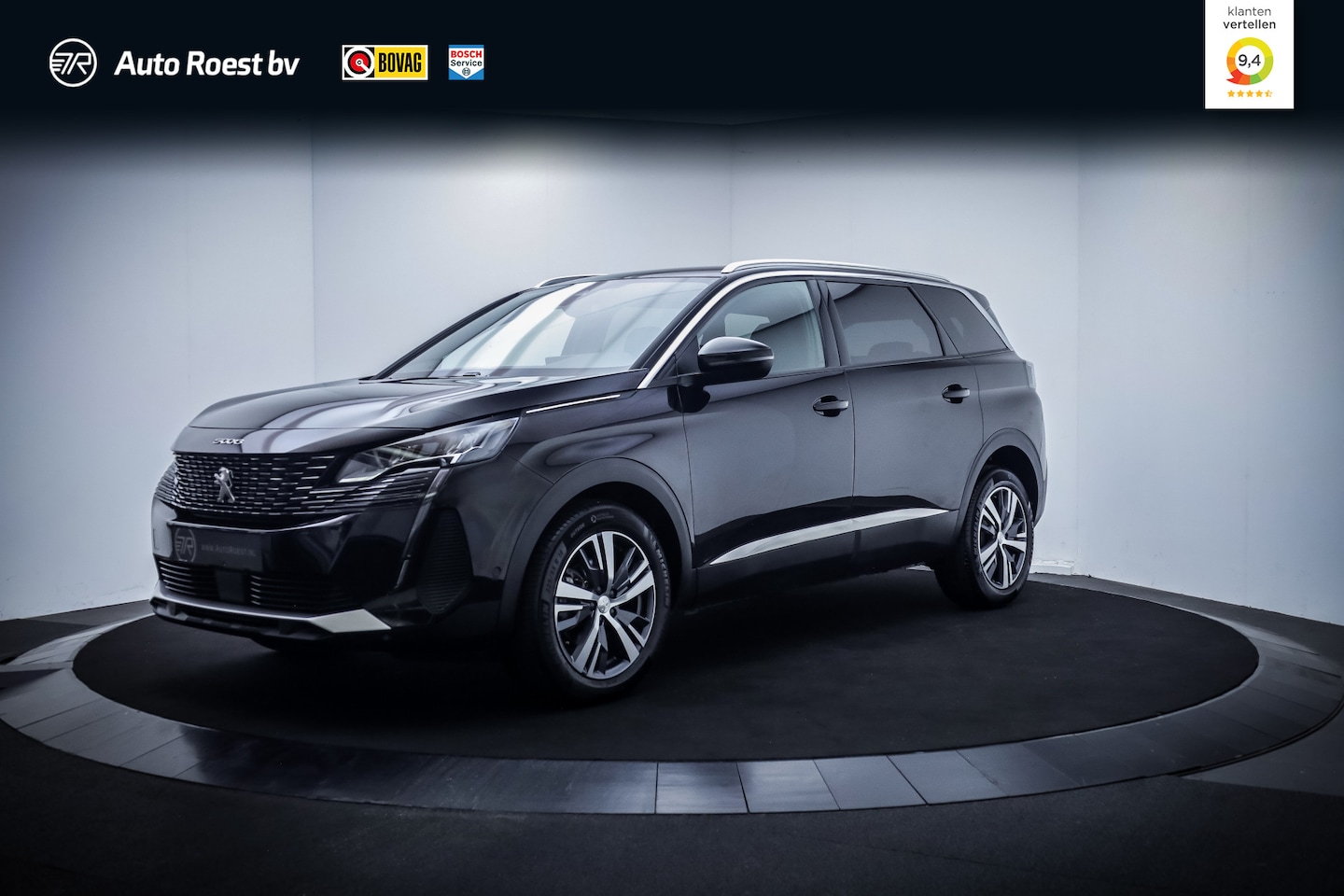 Peugeot 5008 - 1.2T 7Pers ALLURE Pack FULL LED | 360 CAM | ACC | CARPLAY | NAVI | DAB | ELEK KLEP | PDC V - AutoWereld.nl