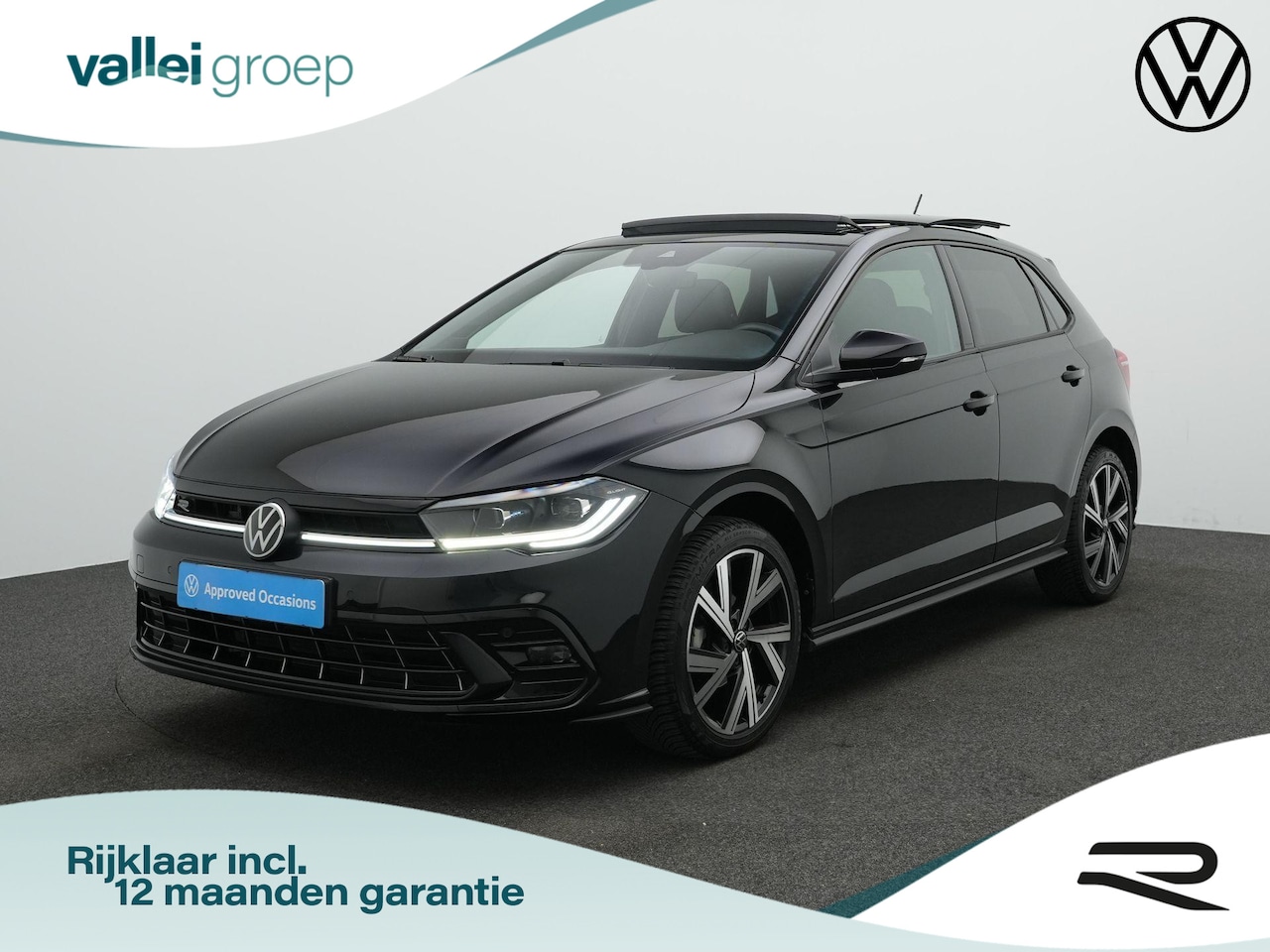 Volkswagen Polo - 1.0 TSI 95 pk DSG R-Line | Panoramadak | IQ Light | Achteruitrijcamera | Stoelverwarming | - AutoWereld.nl