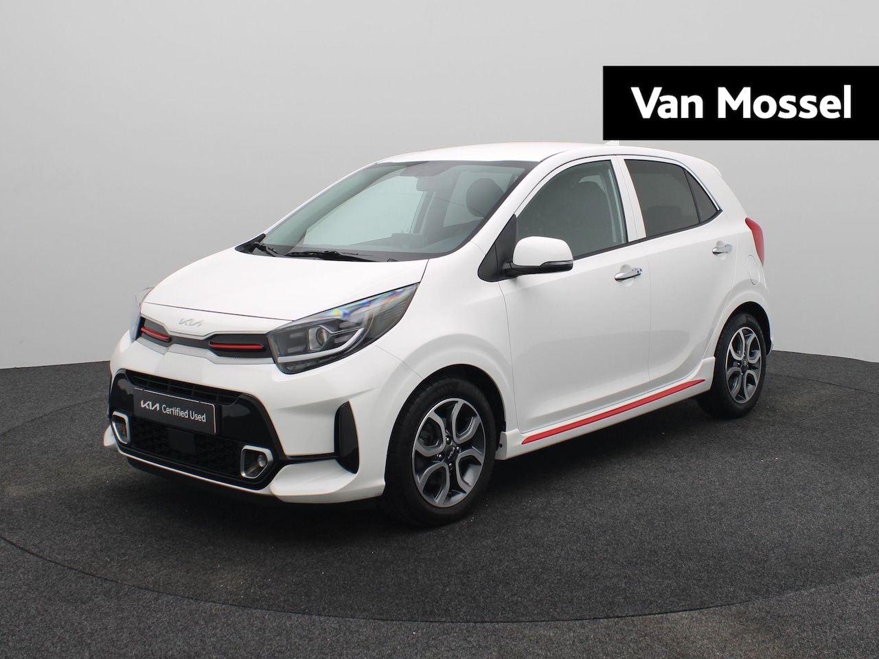 Kia Picanto - 1.0 DPi GT-Line Automaat | Apple Carplay/Android Auto | kunstlederen bekleding | Navigatie - AutoWereld.nl