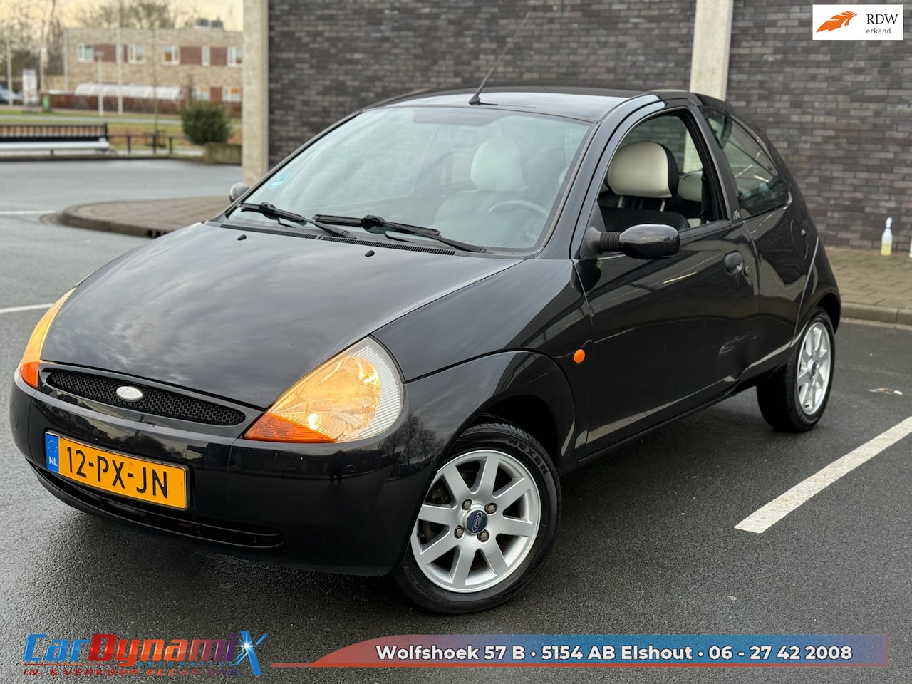Ford Ka - 1.3 Ka des Bouvrie | Leer | Airco | NAP | Nwe APK | LMV | Speciale Uitvoering - AutoWereld.nl