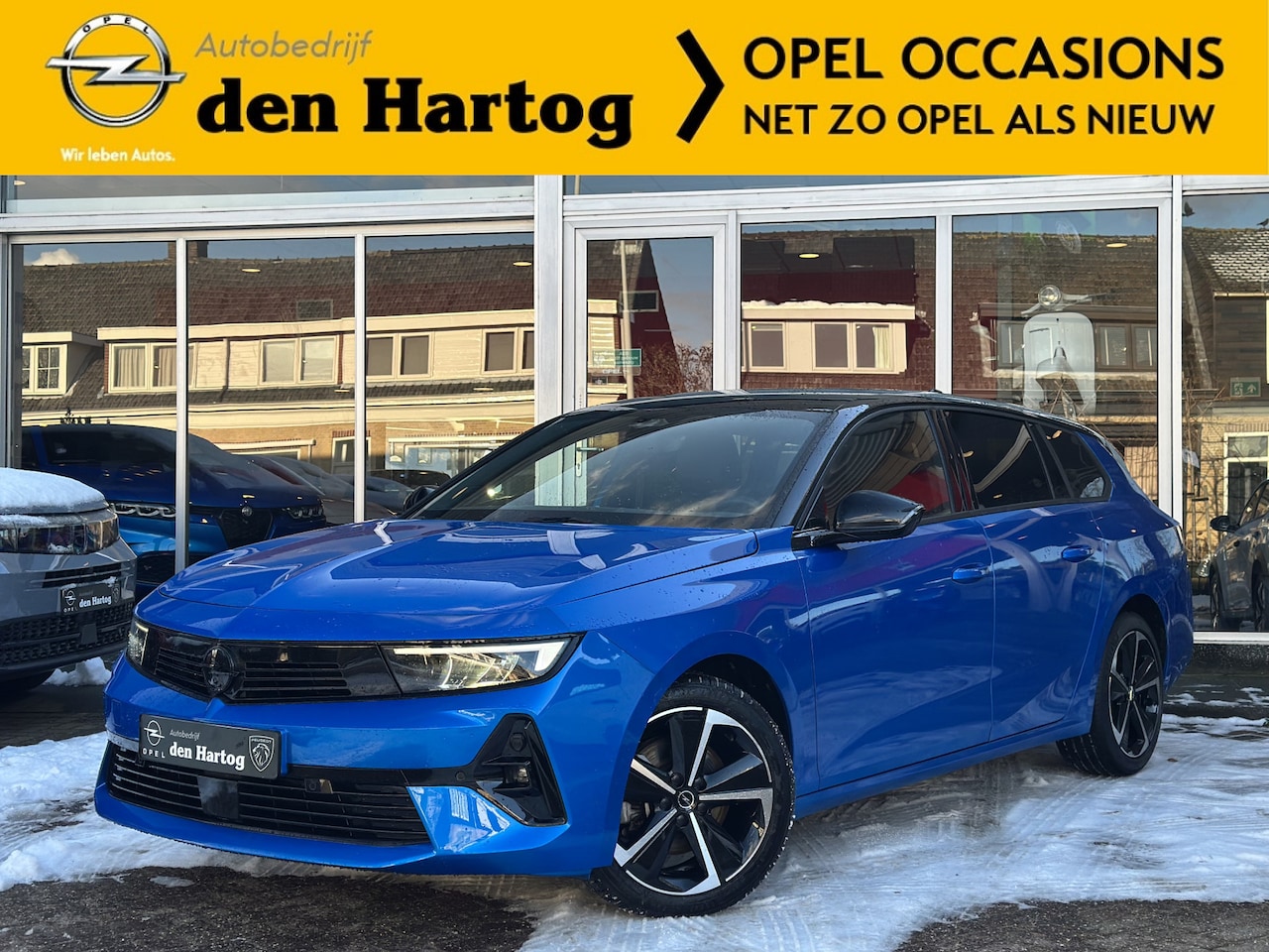 Opel Astra Sports Tourer - 1.2 Turbo GS Automaat Stoel verwarming/Camera/Parkeerhulp. - AutoWereld.nl