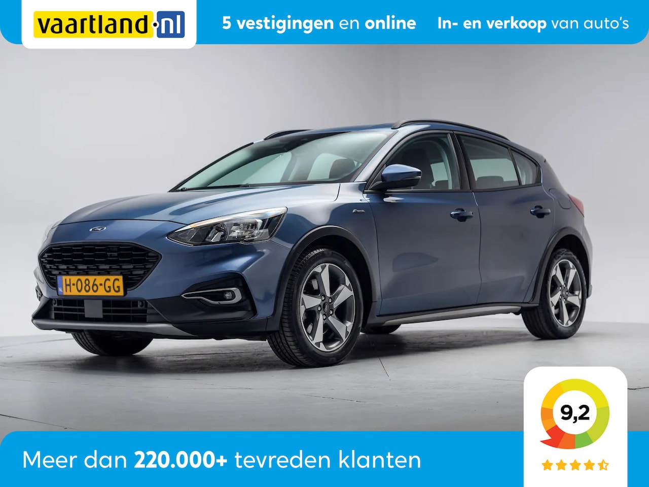 Ford Focus - 1.5 EcoBoost 150pk Active Business Aut. [ Stuur-&stoelverwarming Navi PDC Apple/Android ] - AutoWereld.nl