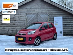 Kia Picanto - 1.0 CVVT EconomyPlusLine | Airco | Navi | Camera | Elektr. Ramen | Nieuwe APK | Leuke auto