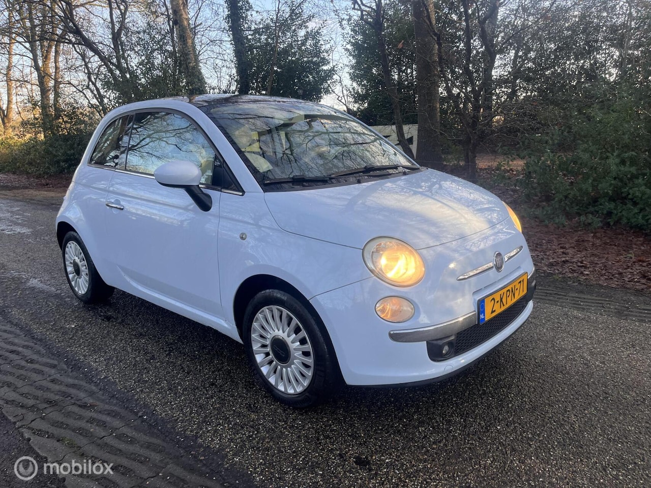 Fiat 500 - 1.2 Naked | AIRCO | PANORAMADAK | LEER | - AutoWereld.nl
