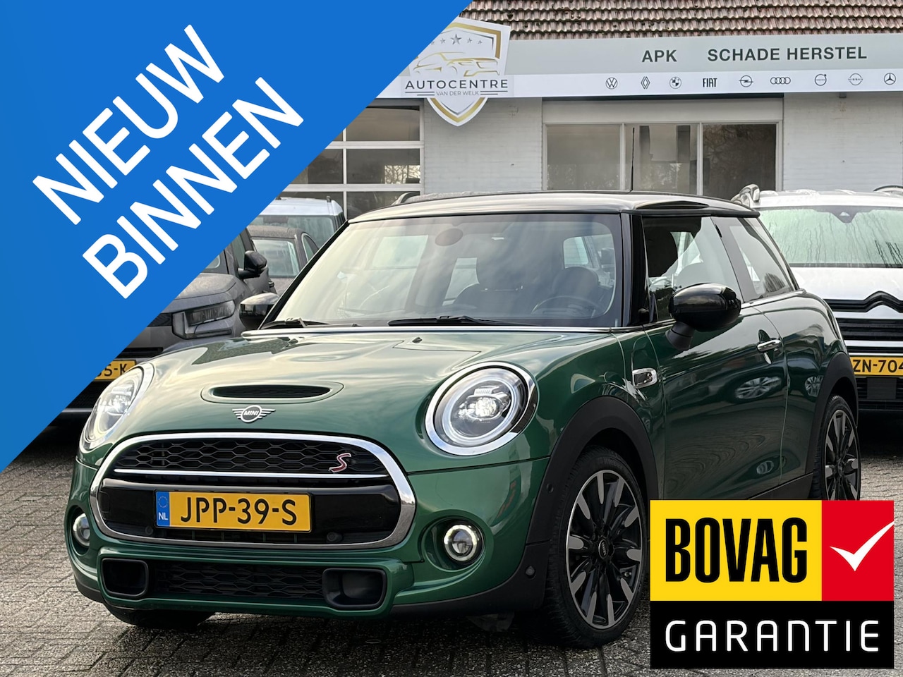 MINI Cooper S - Mini 2.0 Hammersmith RACING GREEN | LEER | BOVAG !! - AutoWereld.nl