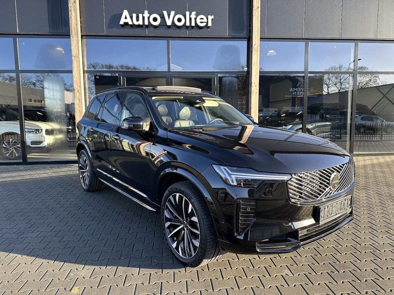 Volvo XC90 - 2.0 T8 Recharge AWD Ultra Dark B&W|360|HUD|nappa leder - AutoWereld.nl