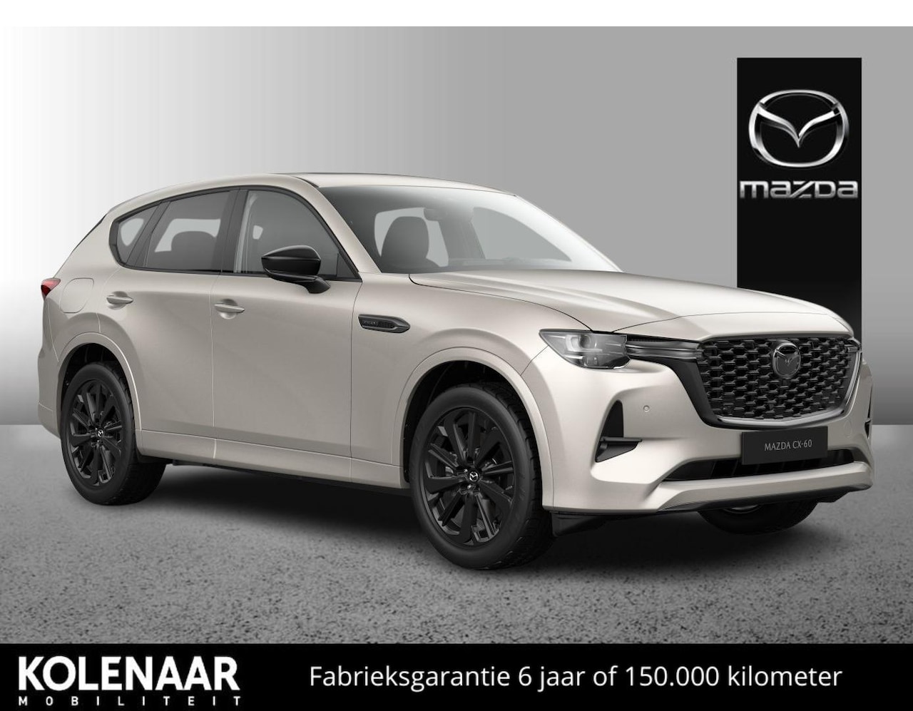 Mazda CX-60 - Homura Plus 2.5 PHEV 327pk AWD MY26/€3500,- inruilvoordeel/April leverbaar - AutoWereld.nl