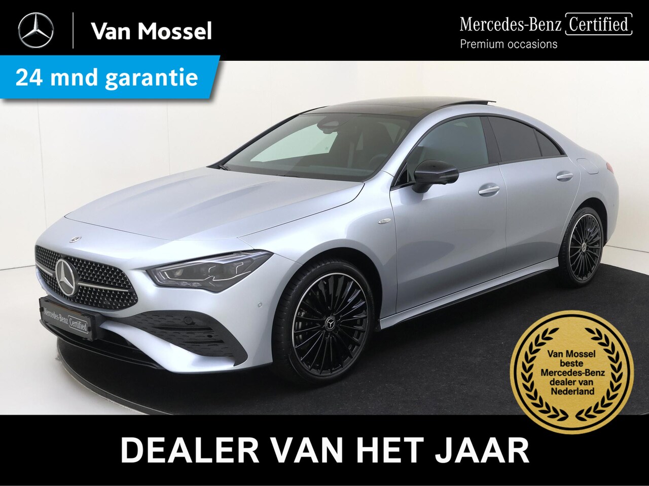 Mercedes-Benz CLA-Klasse - 250 e Business Solution AMG Panoramadak /19 Inch /Memory stoelen /HUD /360 Camera /Nightpa - AutoWereld.nl