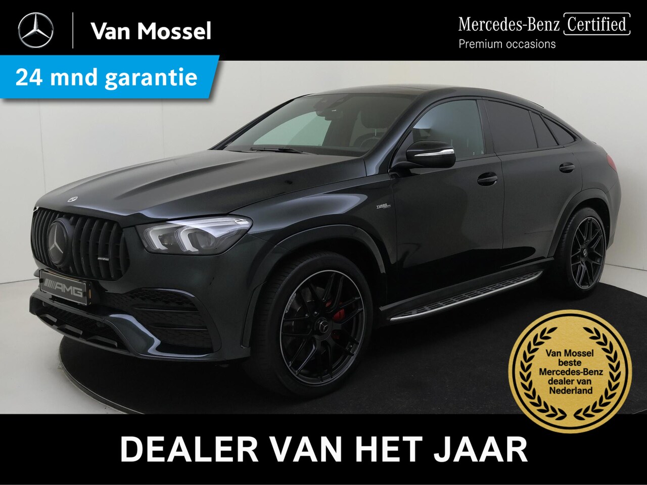Mercedes-Benz GLE-Klasse Coupé - AMG 53 4MATIC+ Ultimate /Panoramadak /Rijassistentiepakket /AMG Ride control /Burmester /E - AutoWereld.nl