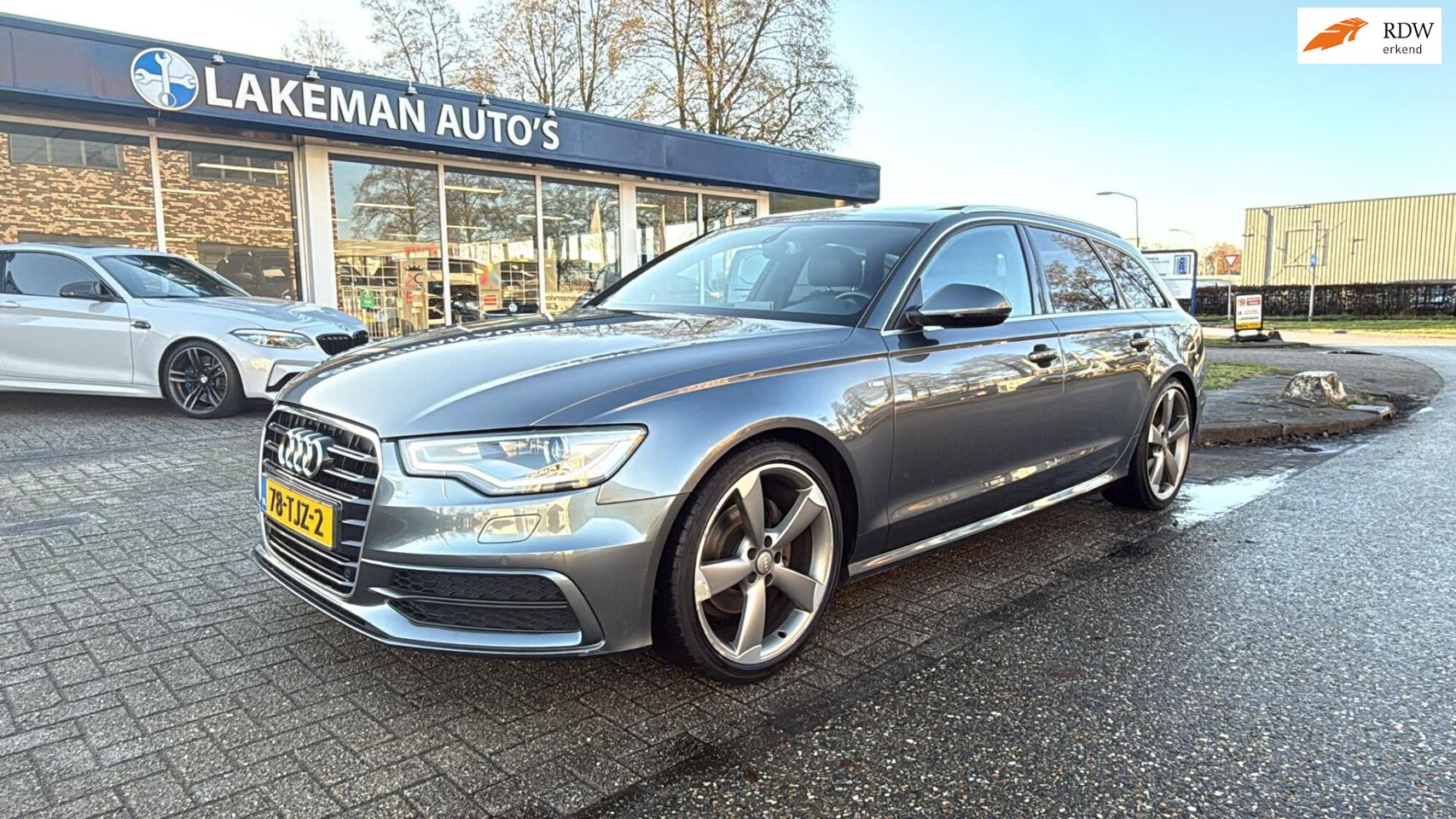Audi A6 Avant - 2.0 TFSI Pro Line S Greyline Huurkoop Inruil APK Garantie - AutoWereld.nl