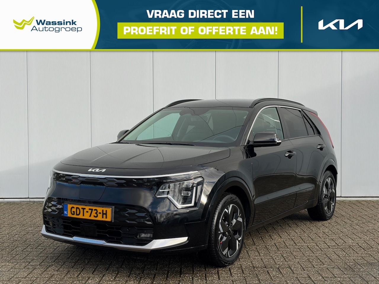 Kia e-Niro - 64,8 kWh 204pk Aut Edition Advanced | SOH 99% | Navigatie | Adaptive Cruise | Leder | Stoe - AutoWereld.nl