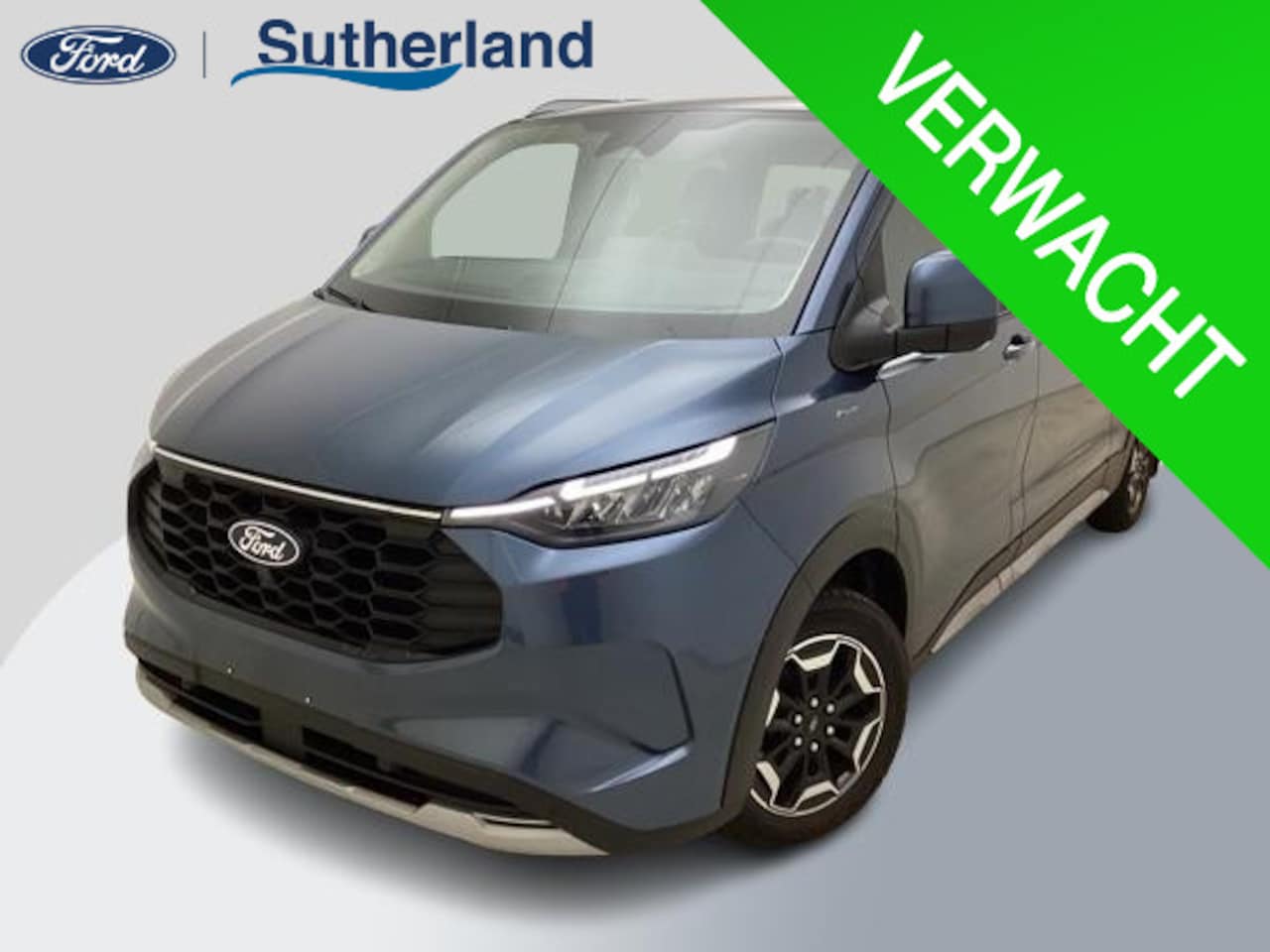 Ford Transit Custom Tourneo - 340 2.5 PHEV L2H1 Active 233pk | Adaptieve Cruise | Stuurverwarming | 8 Pers | Prijs incl. - AutoWereld.nl