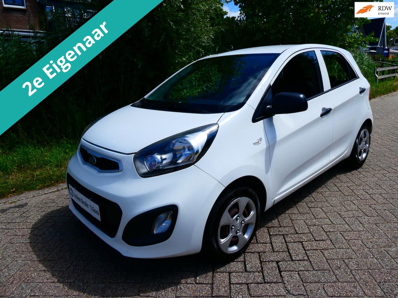 Kia Picanto - 1.0 CVVT 5-deurs Airco 2e eig. Trekhaak Hoge instap Zuinig - AutoWereld.nl
