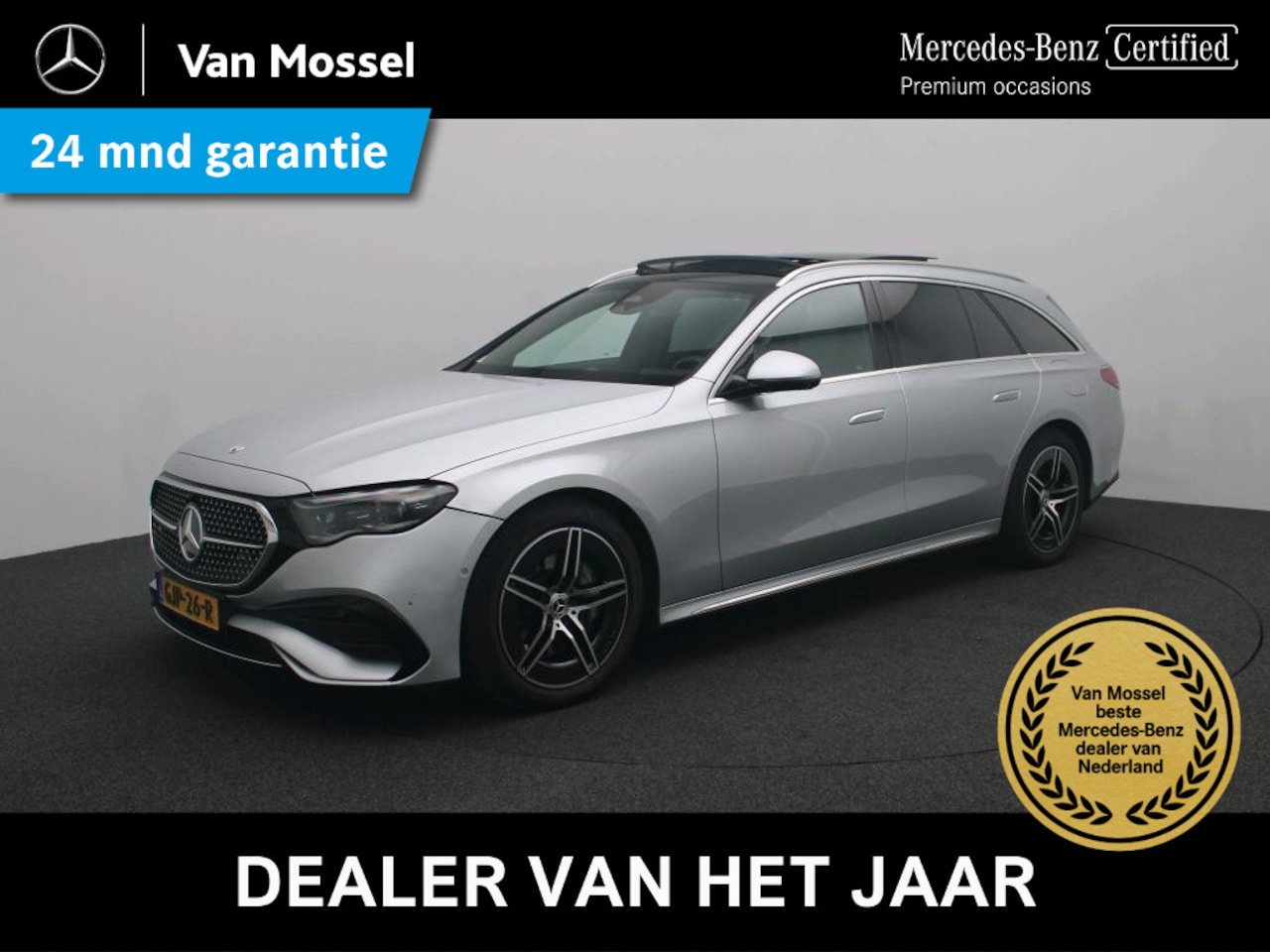 Mercedes-Benz E-klasse Estate - 300 e AMG Line / Panaroma-dak / Stoelventilatie / Superscreen / 360Graden-Camera / Memory- - AutoWereld.nl