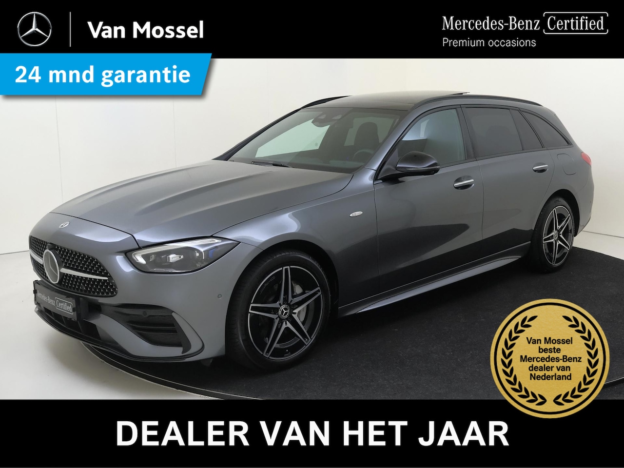 Mercedes-Benz C-klasse Estate - 300 e AMG Line / Memory-Stoelen / 360Graden-Camera / - AutoWereld.nl